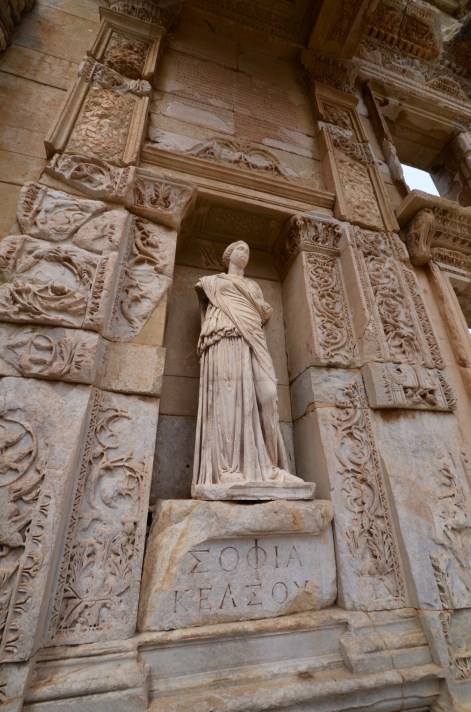 Wisdom at the Celsus Library