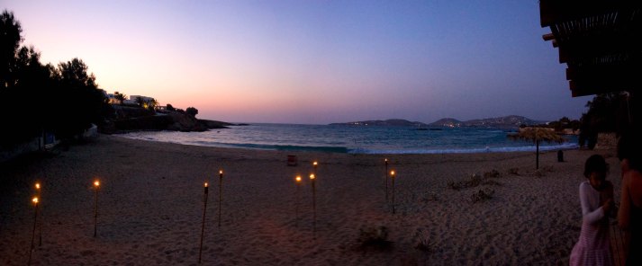 The Beach at Magaya in the Evening (Photo by P. Corkery)